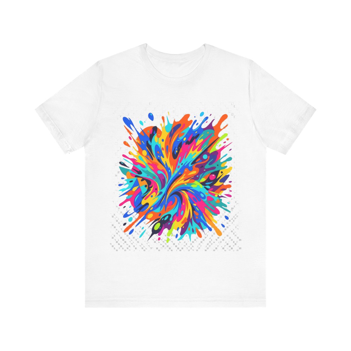Abstract Paint Splash Colorful - Tshirt