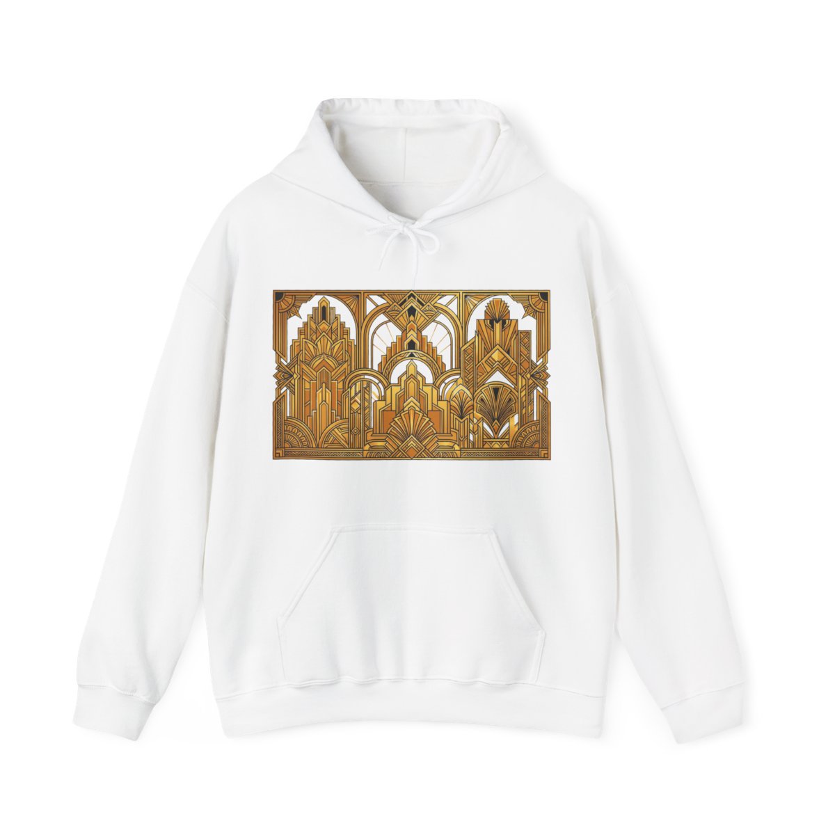 Art Deco Golden Geometry 1920S - Hoodie