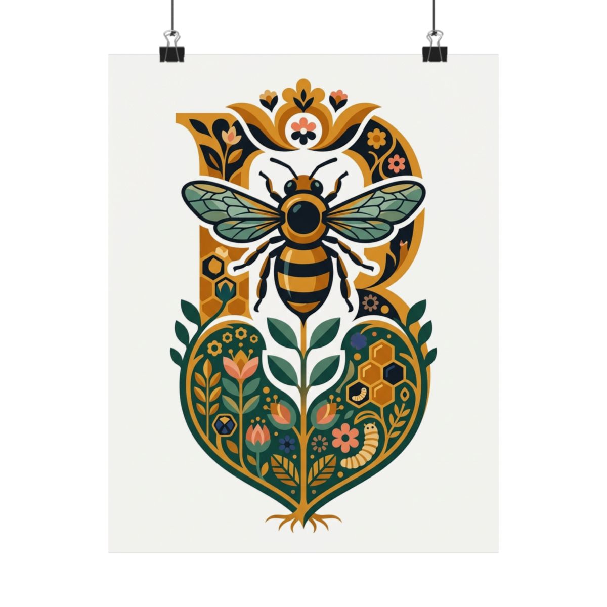 Bee Kind Save The Bees - Poster
