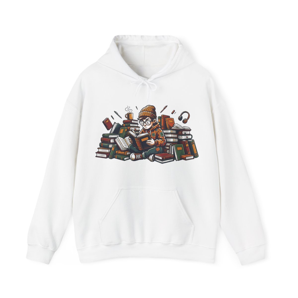 Bookstack Reading Nerd - Hoodie