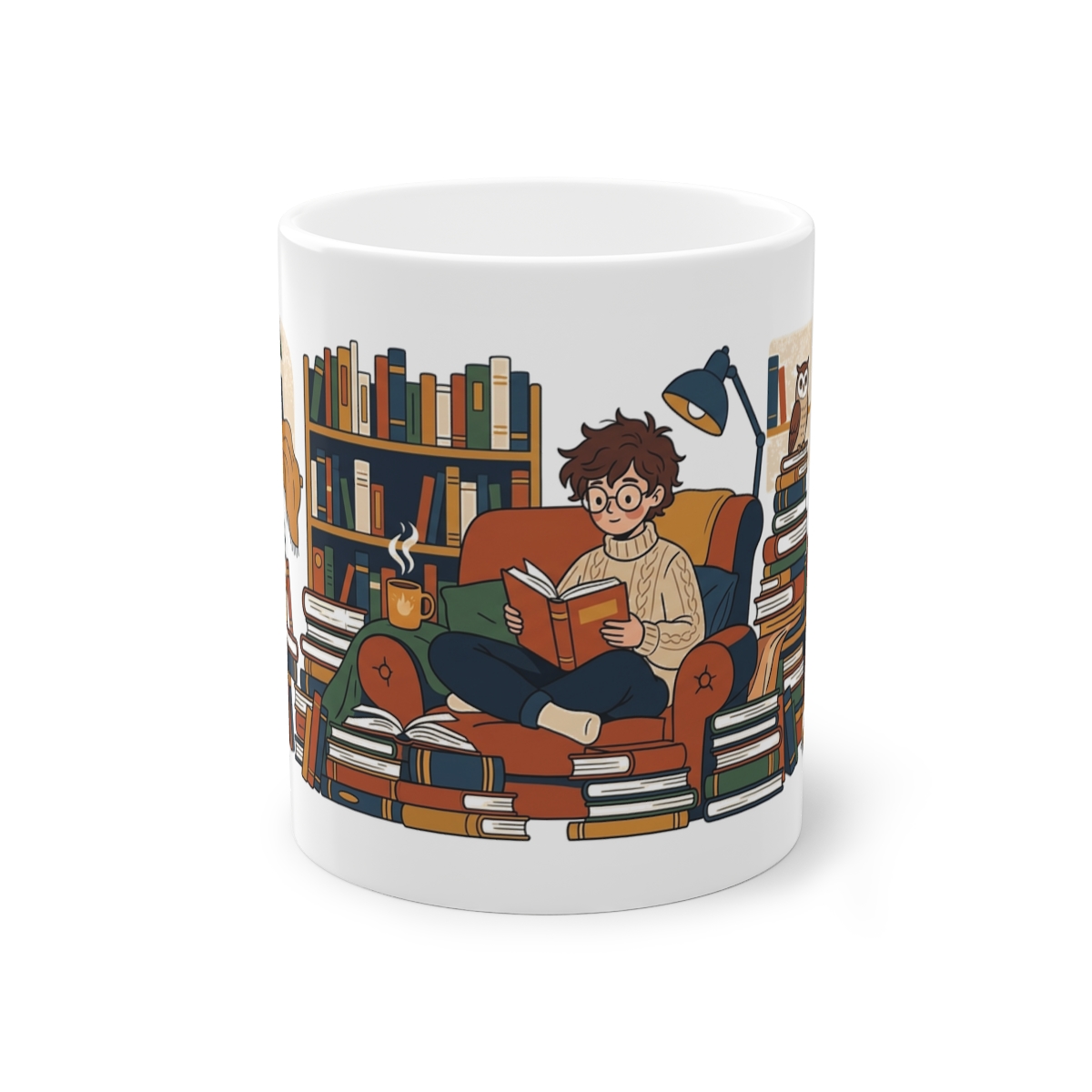 Bookstack Reading Nerd - Mug