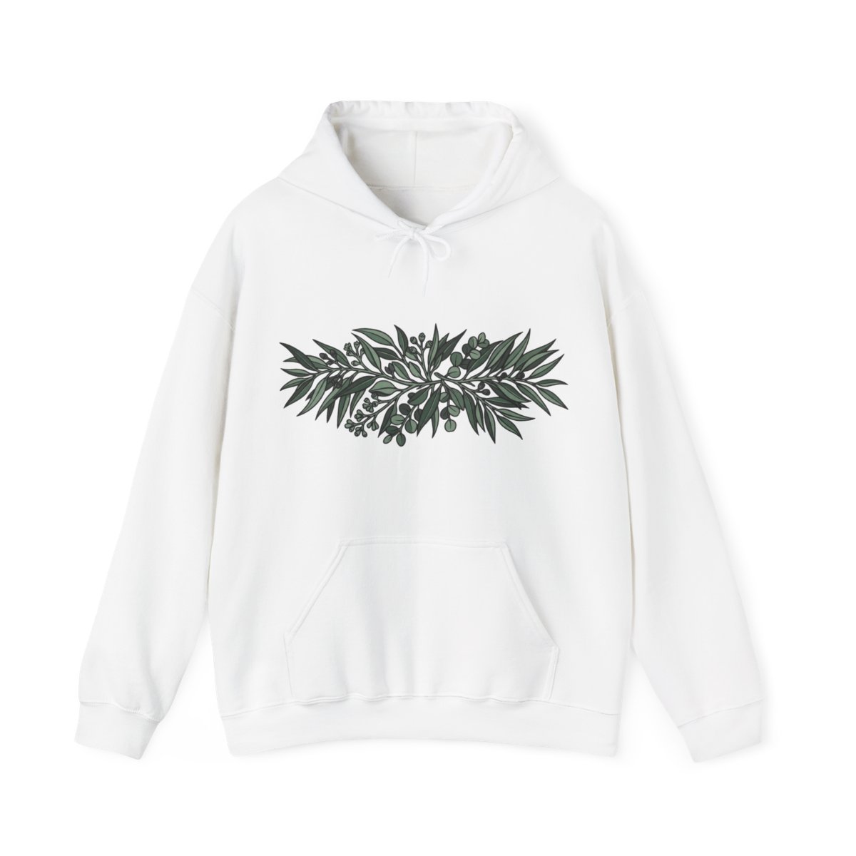 Botanical Eucalyptus Branch - Hoodie