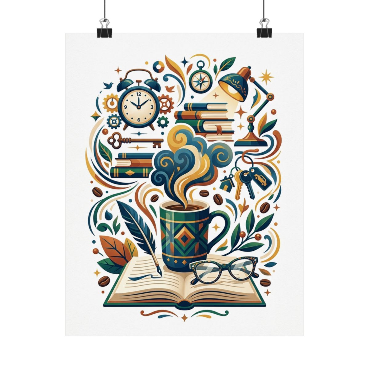 Coffee First Adulting Later - Poster