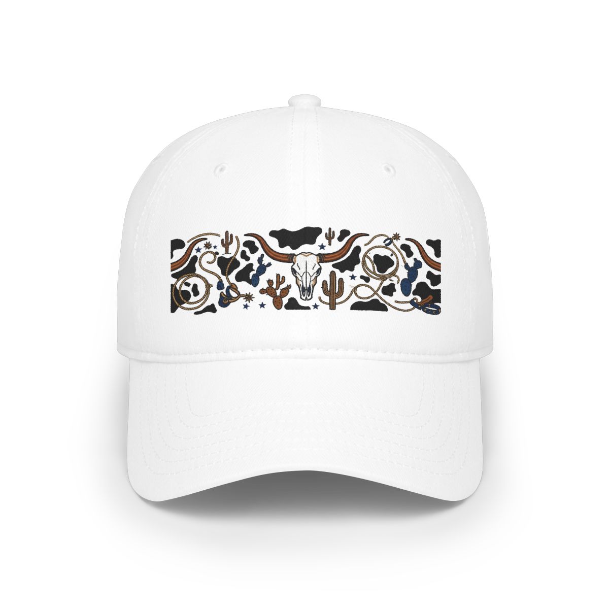 Cow Print Western Style - Cap