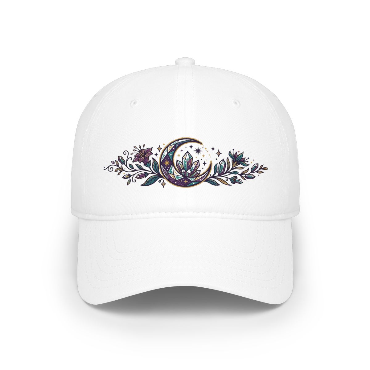 Crystal Moon Witchy Aesthetic - Cap