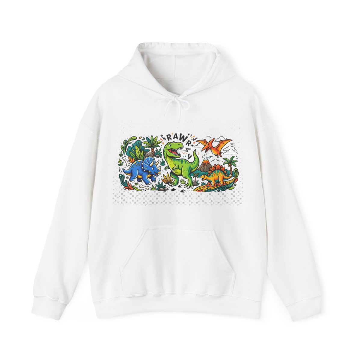 Dinosaur Rawr Kids Fun - Hoodie