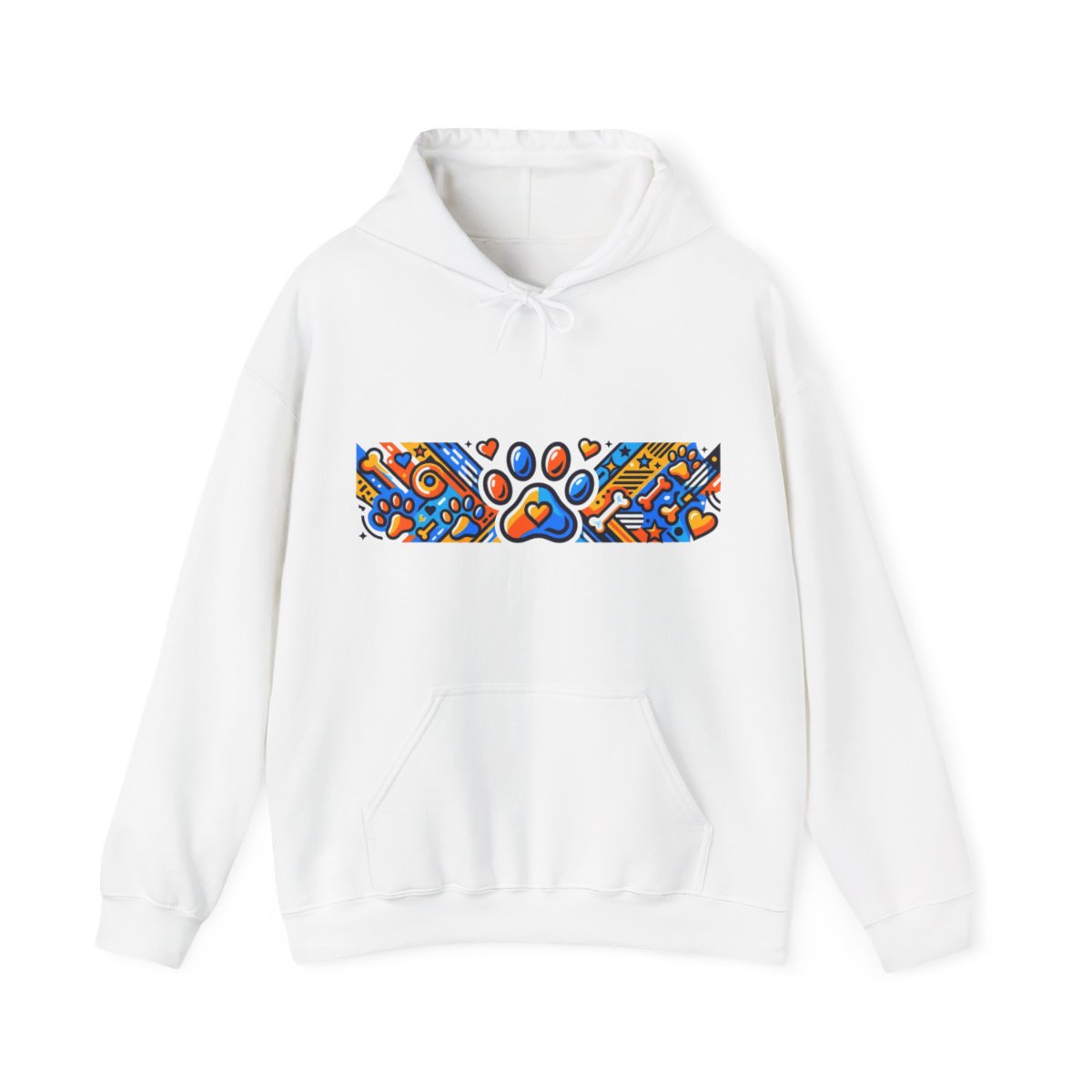 Dog Mom Paw Prints - Hoodie