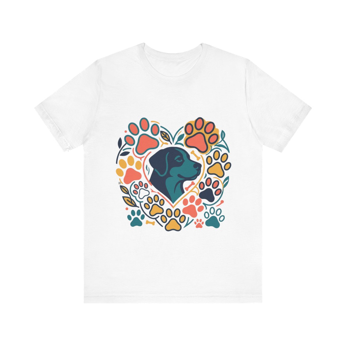 Dog Mom Paw Prints - Tshirt