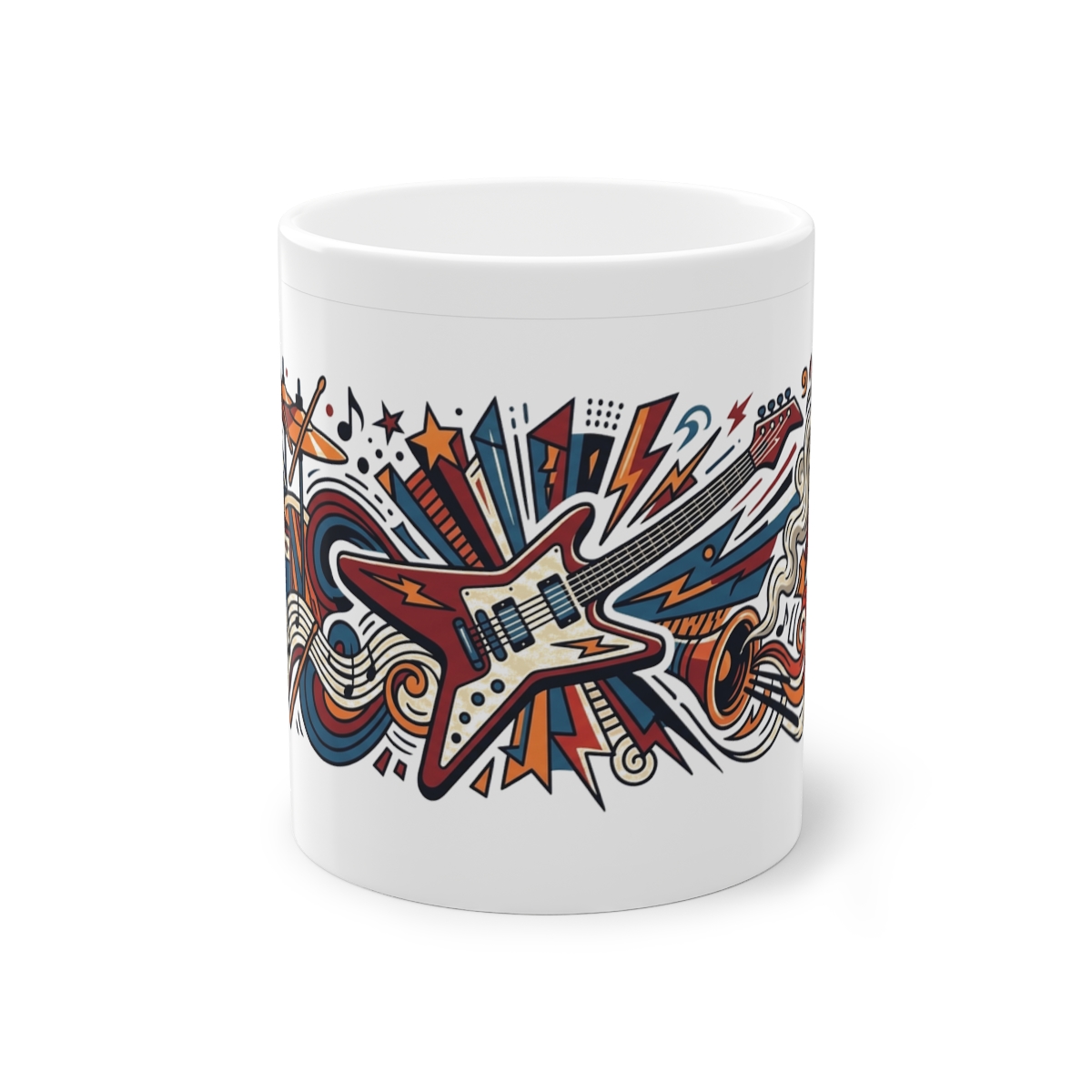 Electric Guitar Rock On - Mug