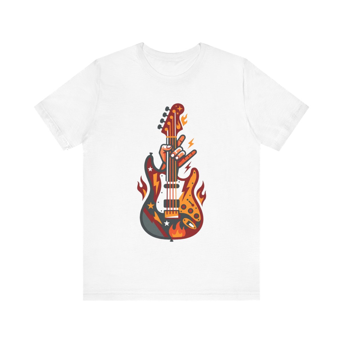 Electric Guitar Rock On - Tshirt