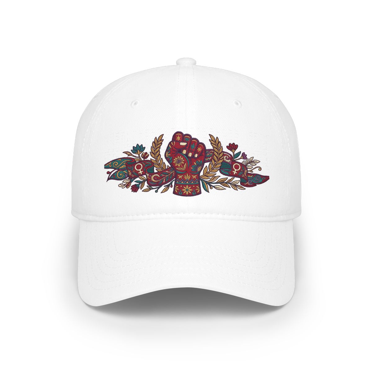 Feminist Girl Power Fist - Cap