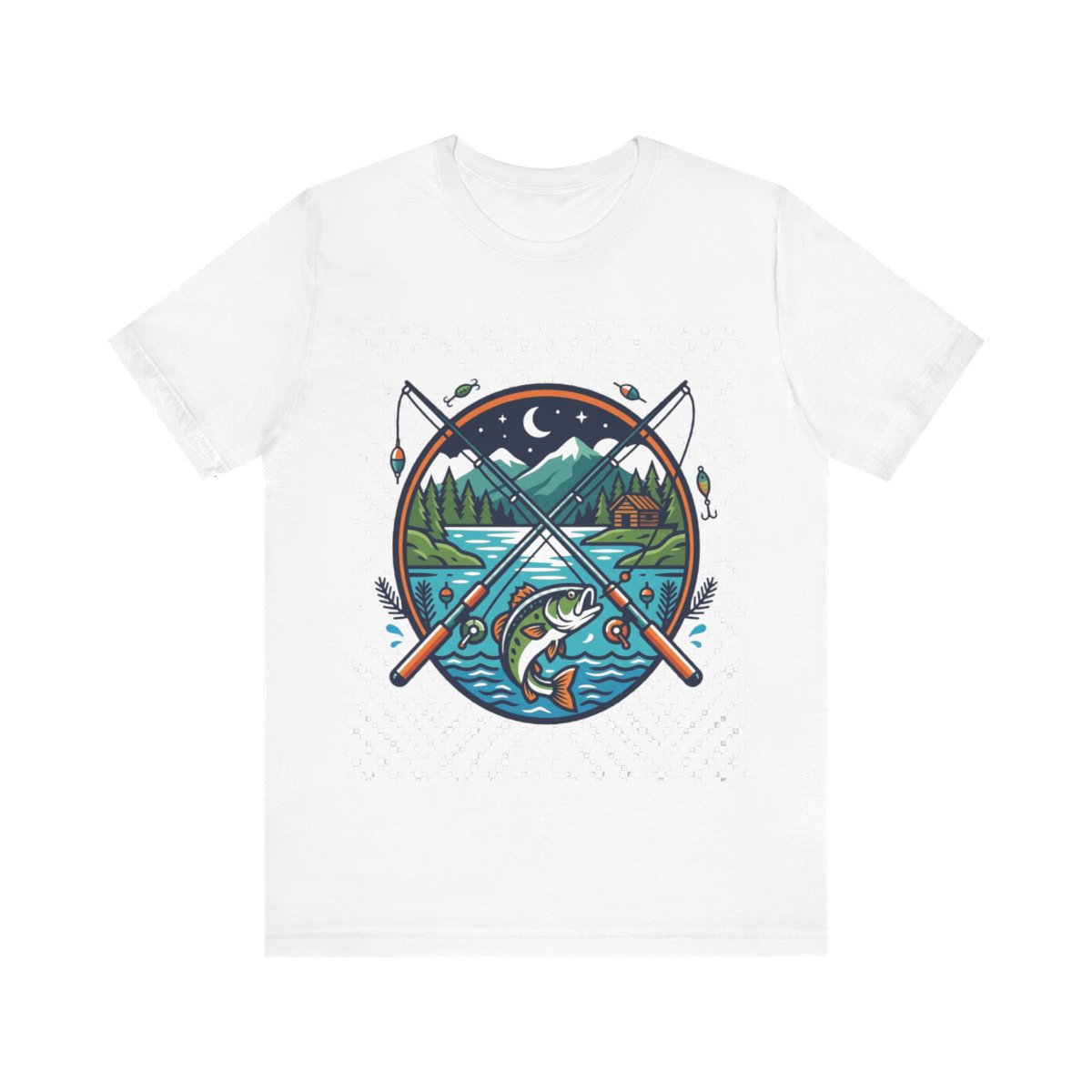 Fishing Rod Lake Life - Tshirt