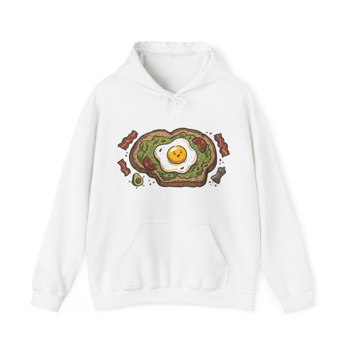 Funny Avocado Toast Breakfast - Hoodie