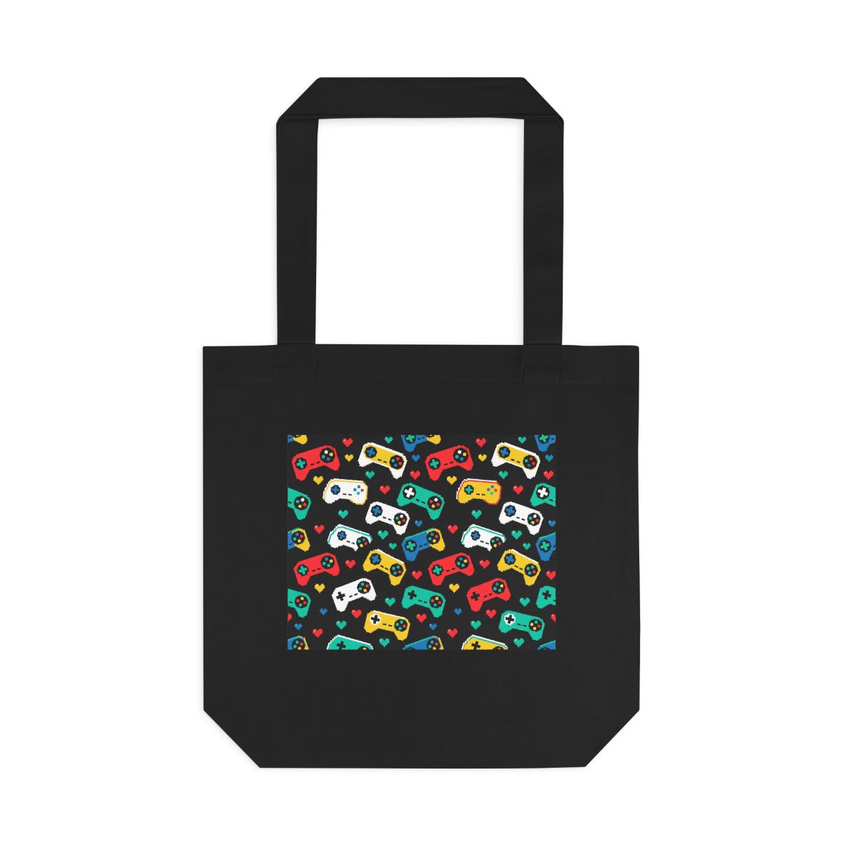 Gamer Controller Pixel Hearts - Tote Bag