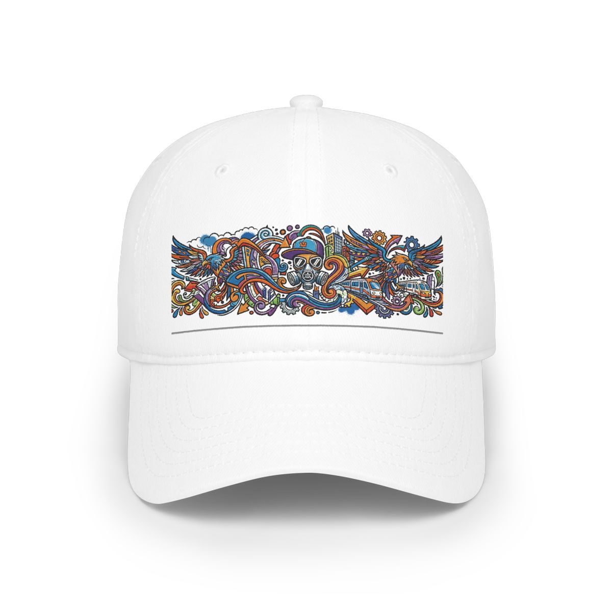 Graffiti Urban Street Art Mural - Cap