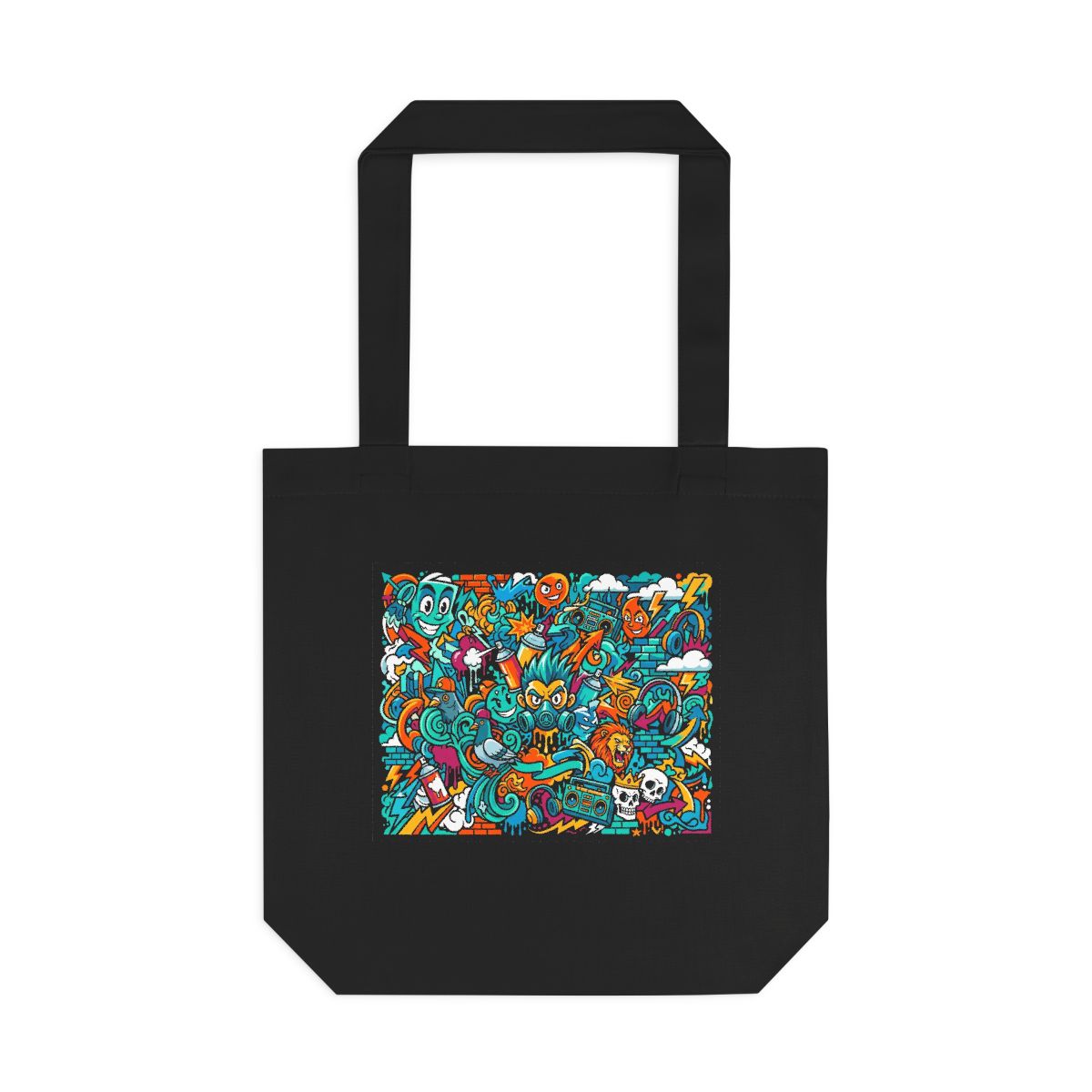 Graffiti Urban Street Art Mural - Tote Bag