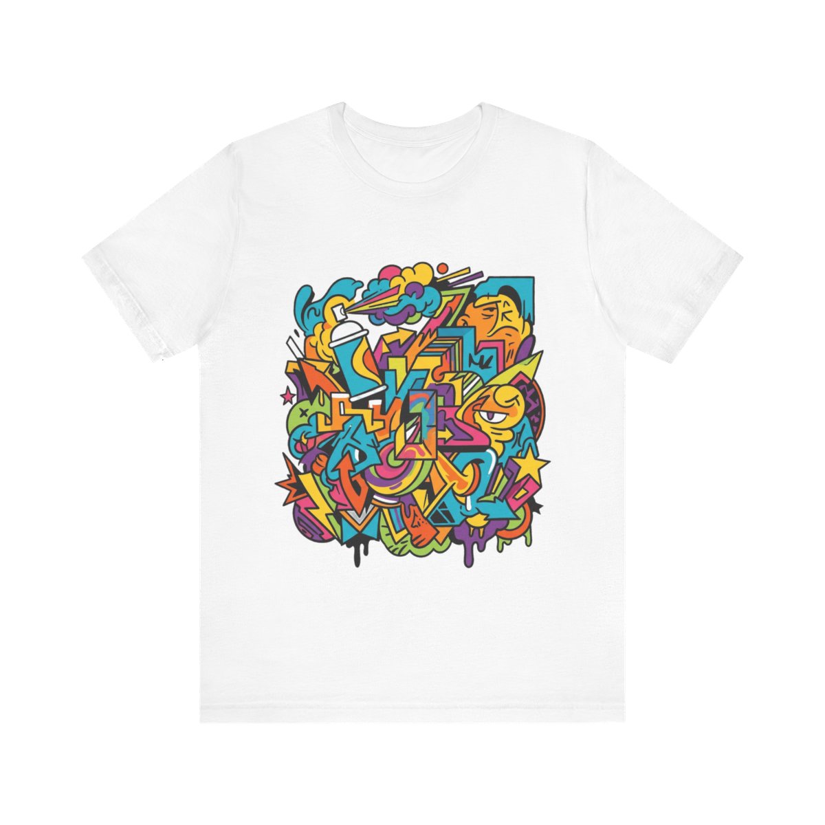 Graffiti Urban Street Art Mural - Tshirt