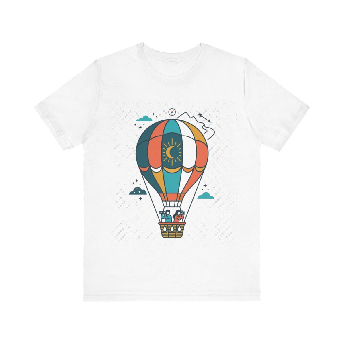 Hot Air Balloon Wanderlust - Tshirt