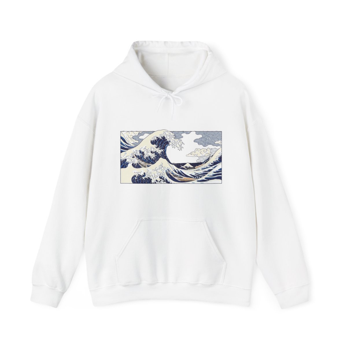 Japanese Wave Kanagawa Style - Hoodie