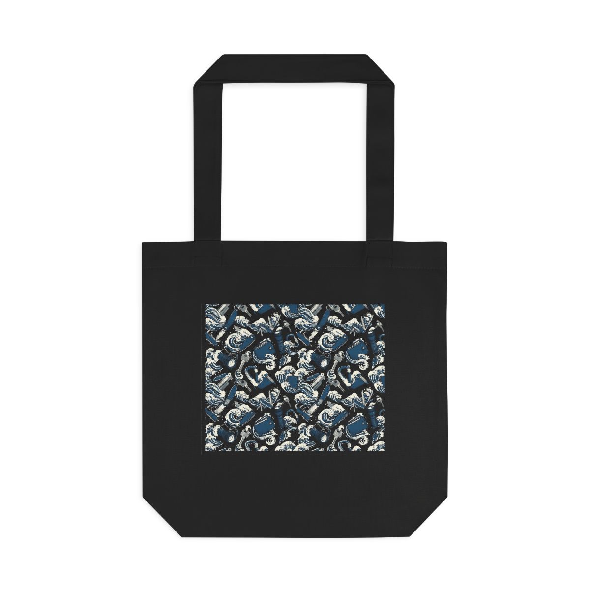 Japanese Wave Kanagawa Style - Tote Bag