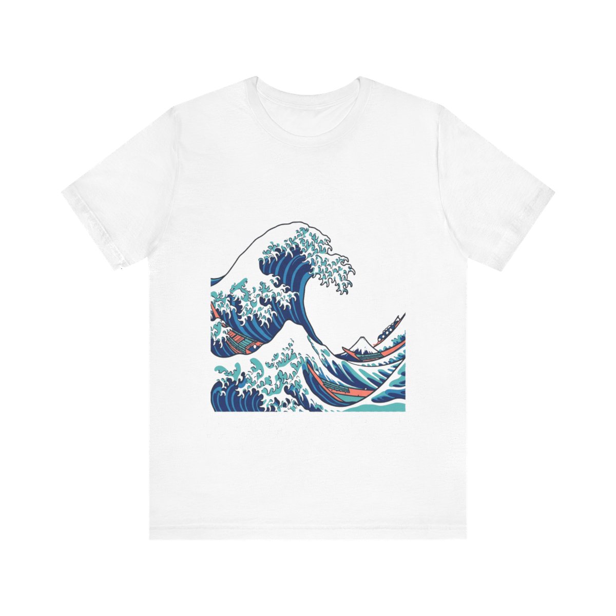 Japanese Wave Kanagawa Style - Tshirt
