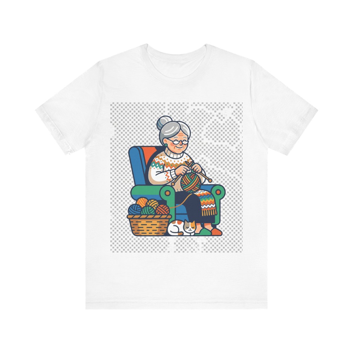 Knitting Yarn Grandma Life - Tshirt