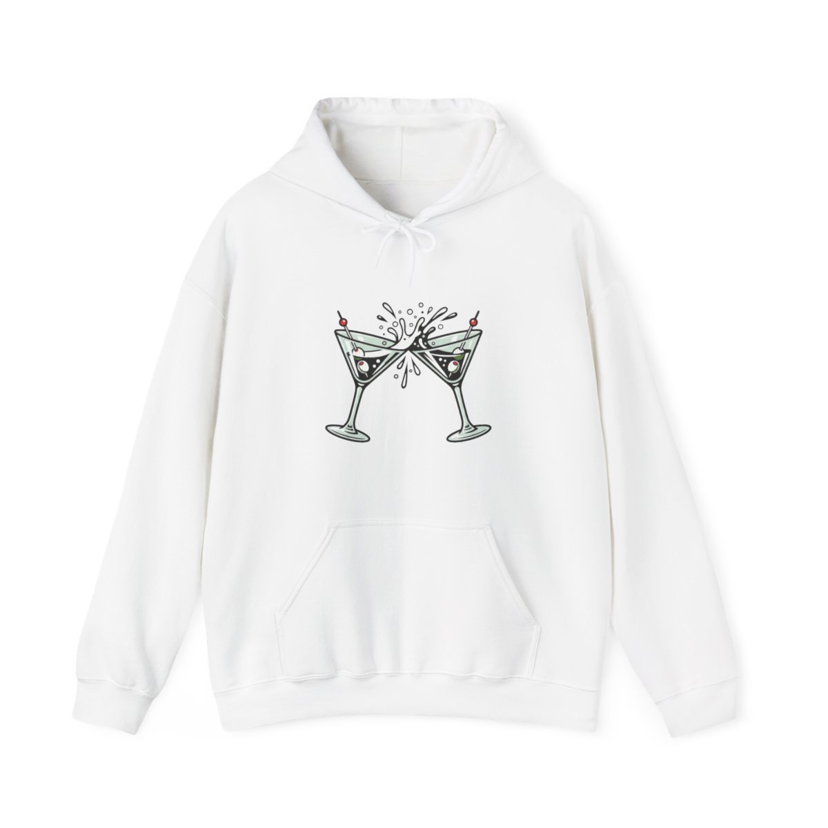 Martini Glass Cheers - Hoodie