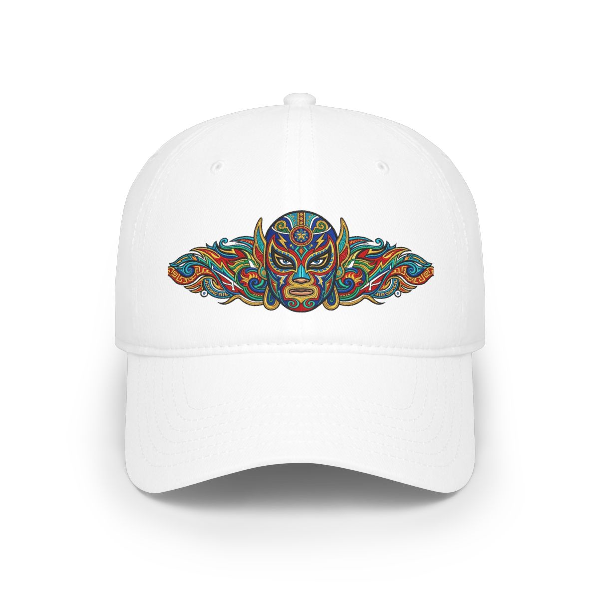 Mexican Luchador Mask Colorful - Cap