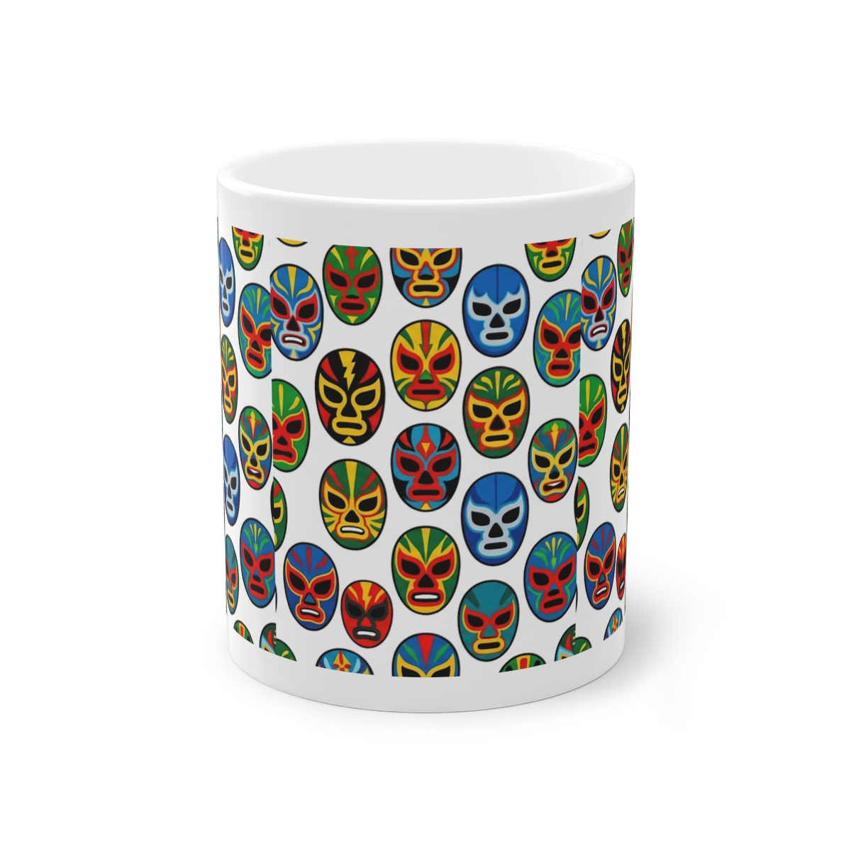 Mexican Luchador Mask Colorful - Mug