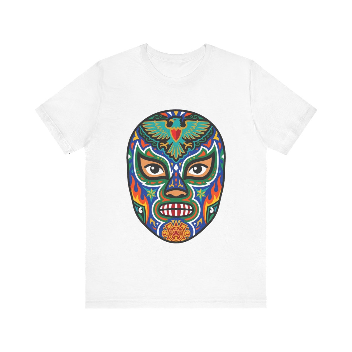 Mexican Luchador Mask Colorful - Tshirt