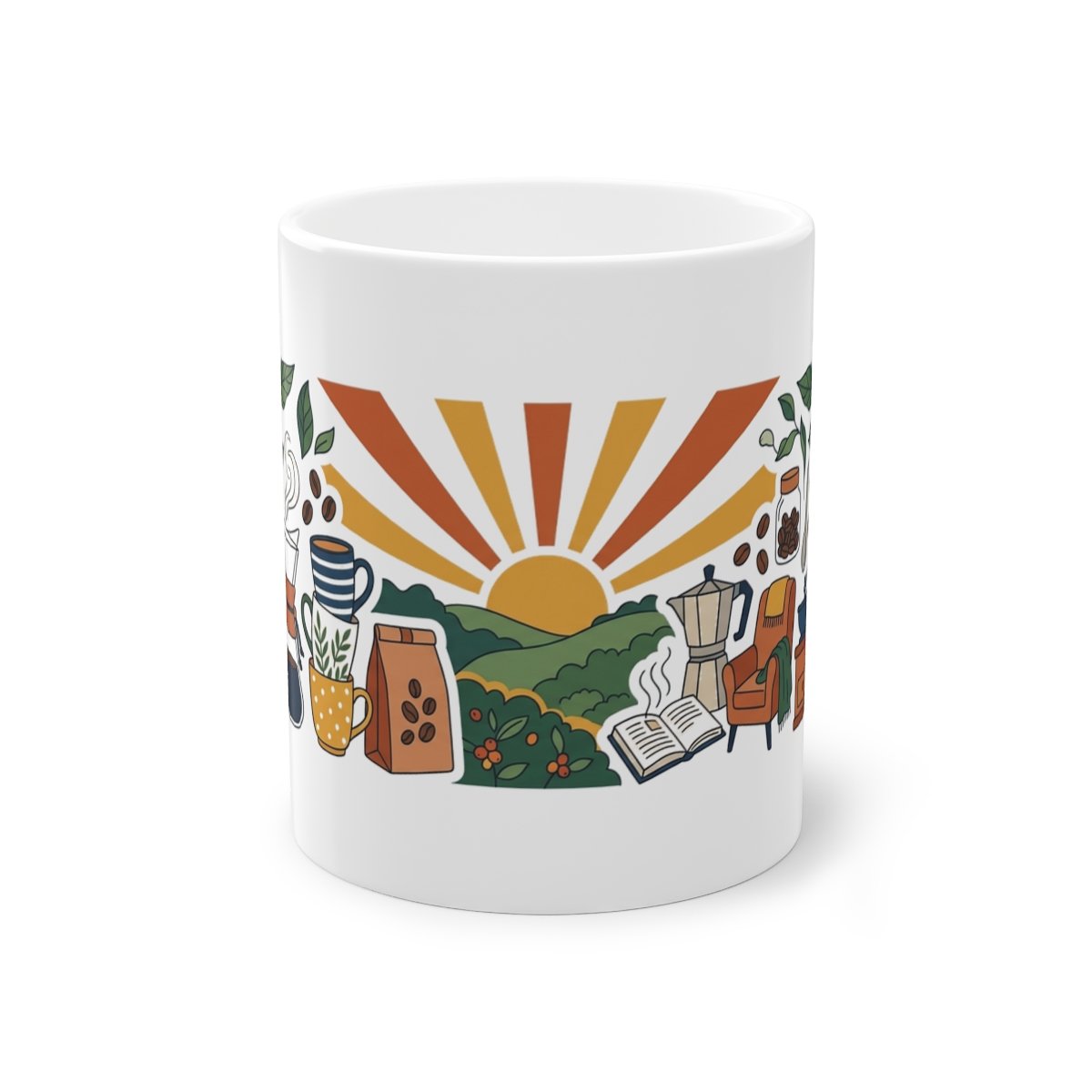 Motivational Quote Rise And Grind - Mug