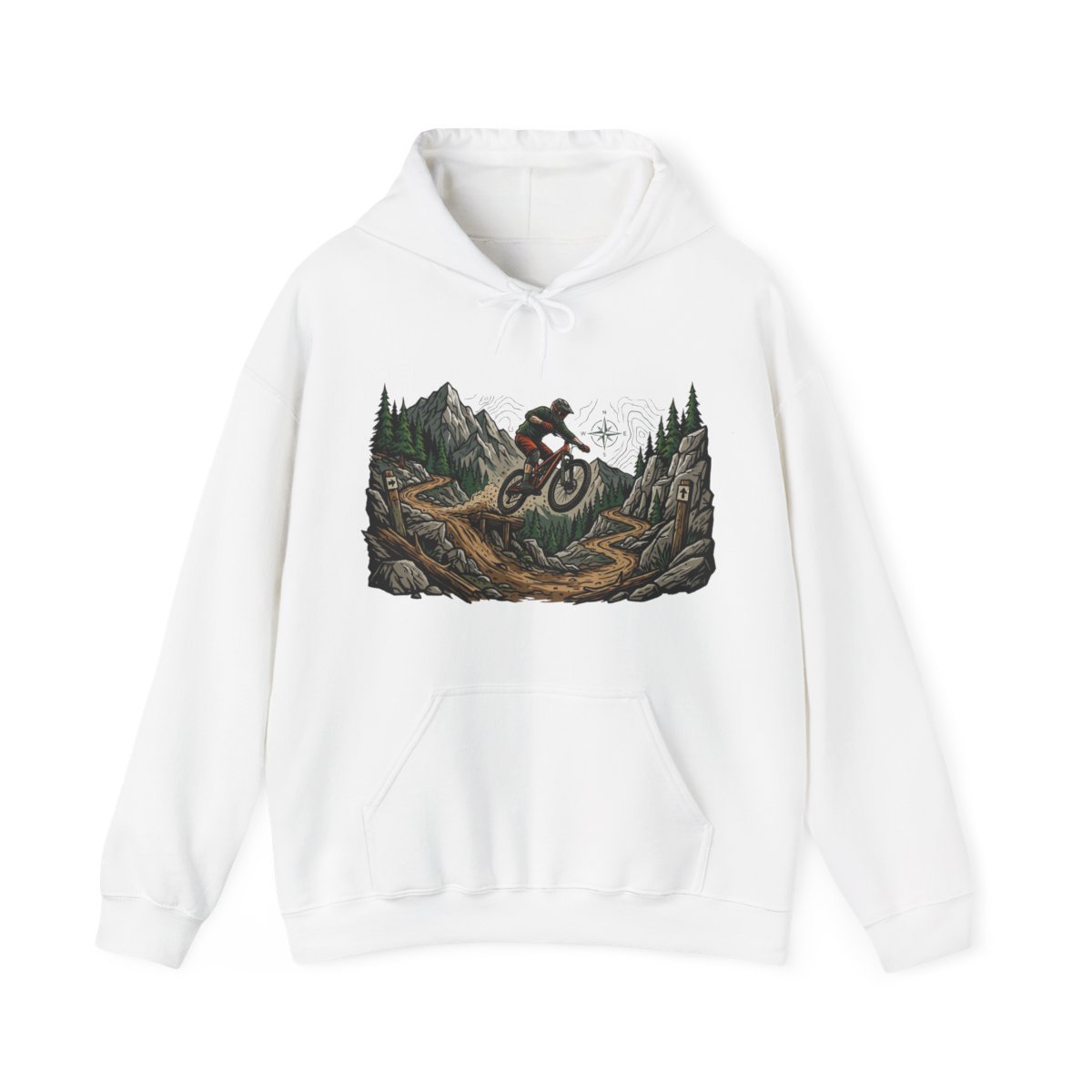 Mountain Bike Trail Adventure - Hoodie