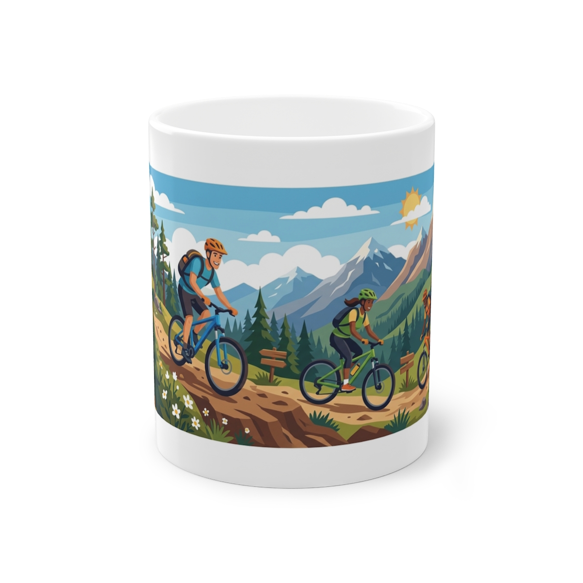 Mountain Bike Trail Adventure - Mug