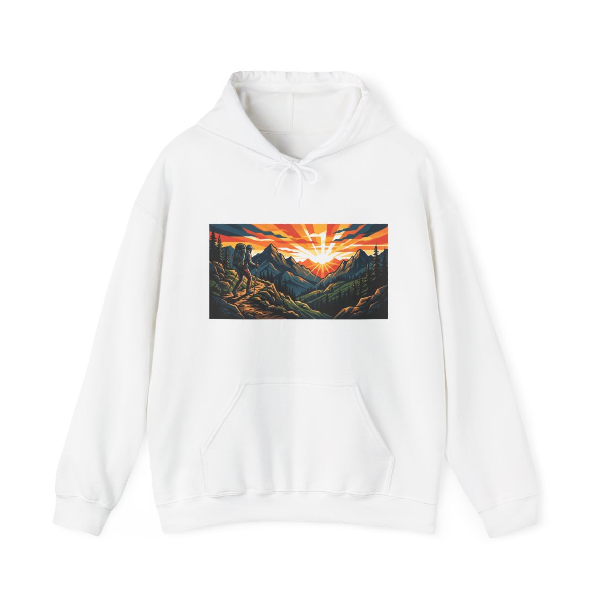 Mountain Sunrise Hiker - Hoodie