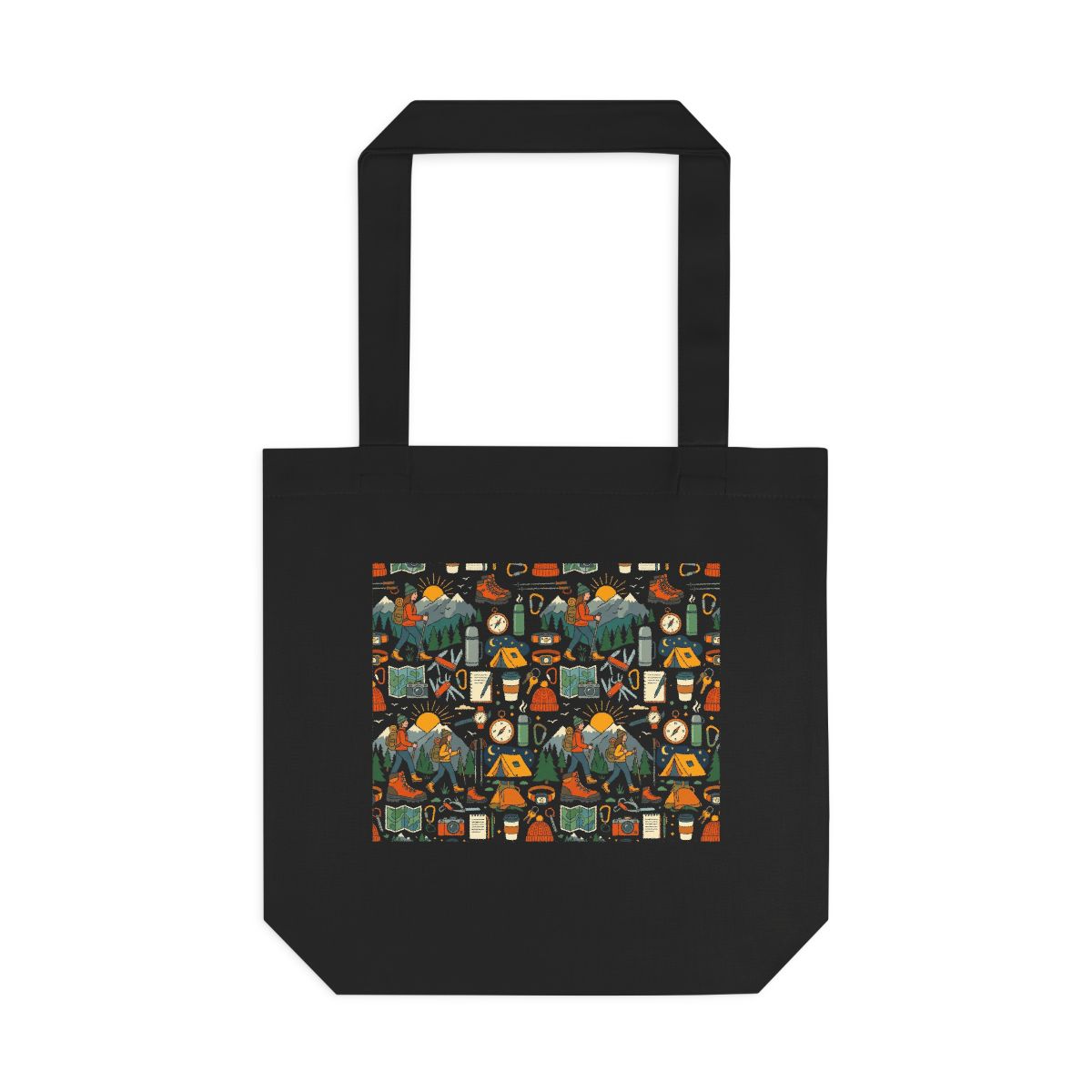 Mountain Sunrise Hiker - Tote Bag