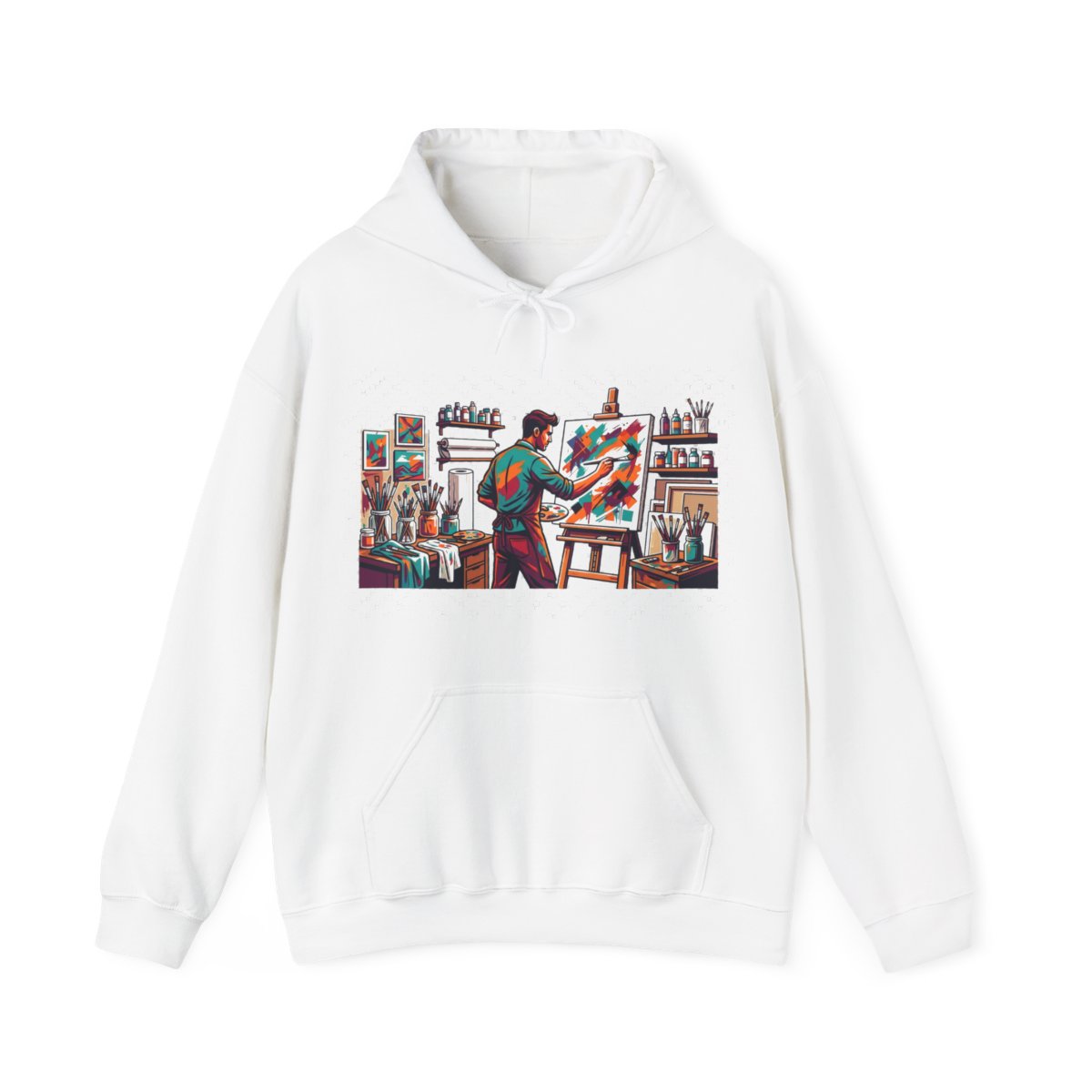 Paintbrush Artist Studio - Hoodie