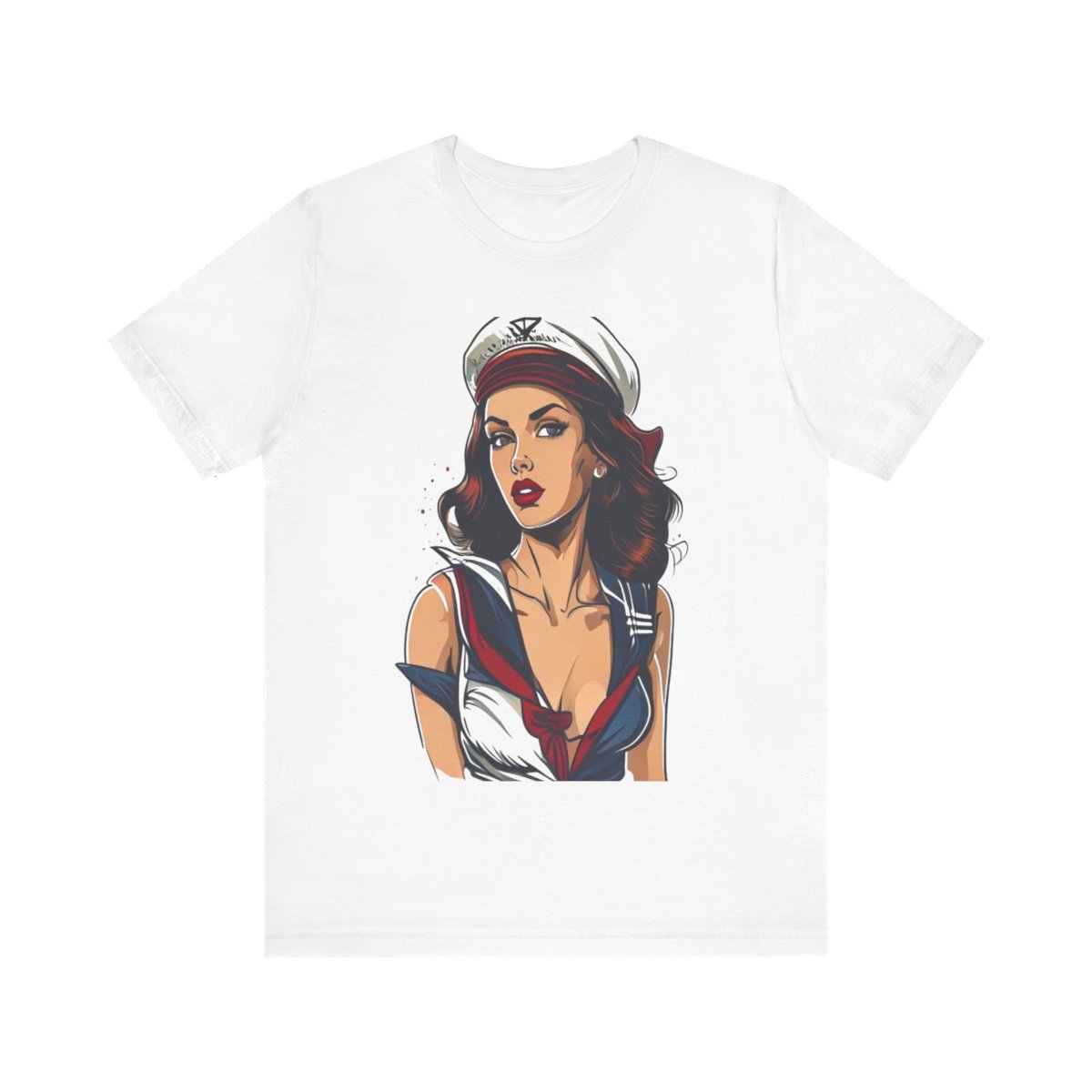 Pinup Sailor Vintage Tattoo - Tshirt
