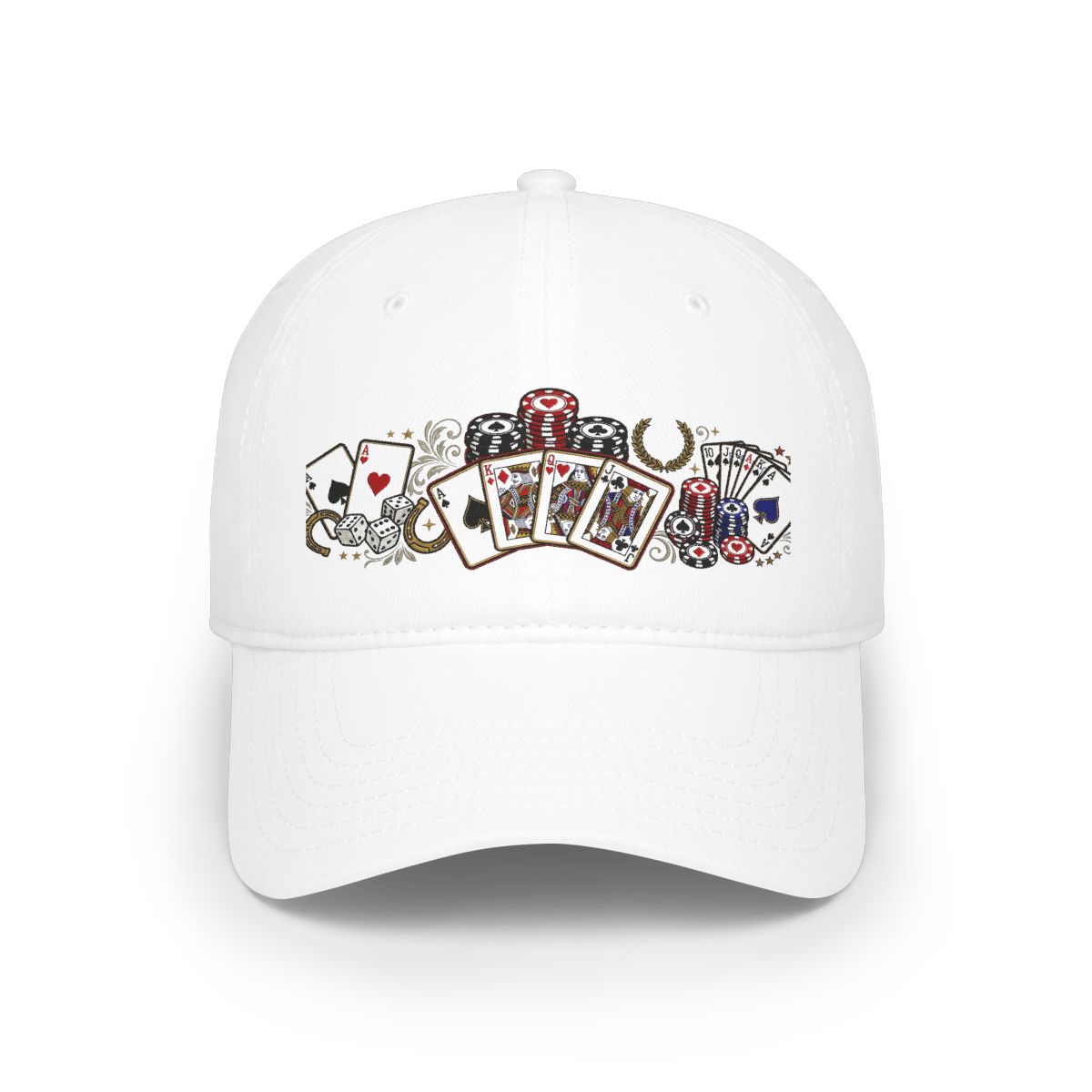Poker Cards Casino Night - Cap