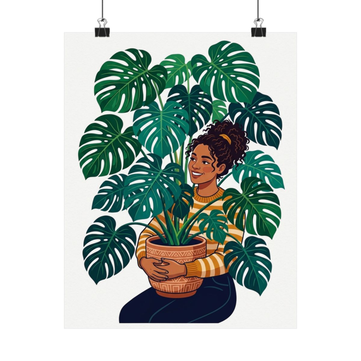 Proud Plant Parent Monstera - Poster