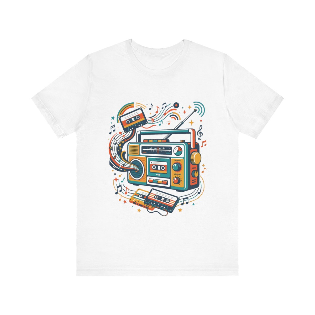 Retro Radio Music Memories - Tshirt
