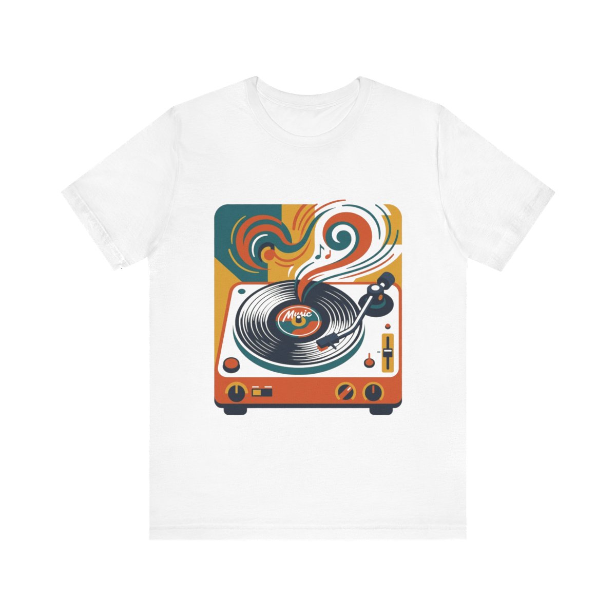 Retro Vinyl Record Music Lover - Tshirt