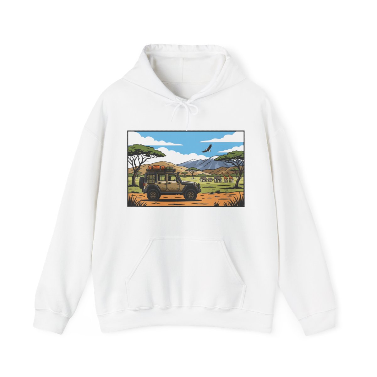 Safari Jeep African Adventure - Hoodie
