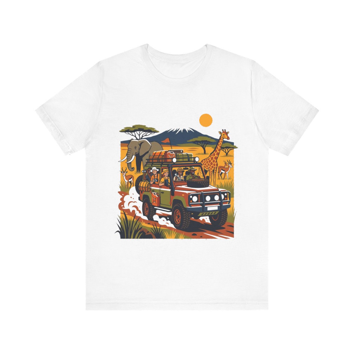 Safari Jeep African Adventure - Tshirt