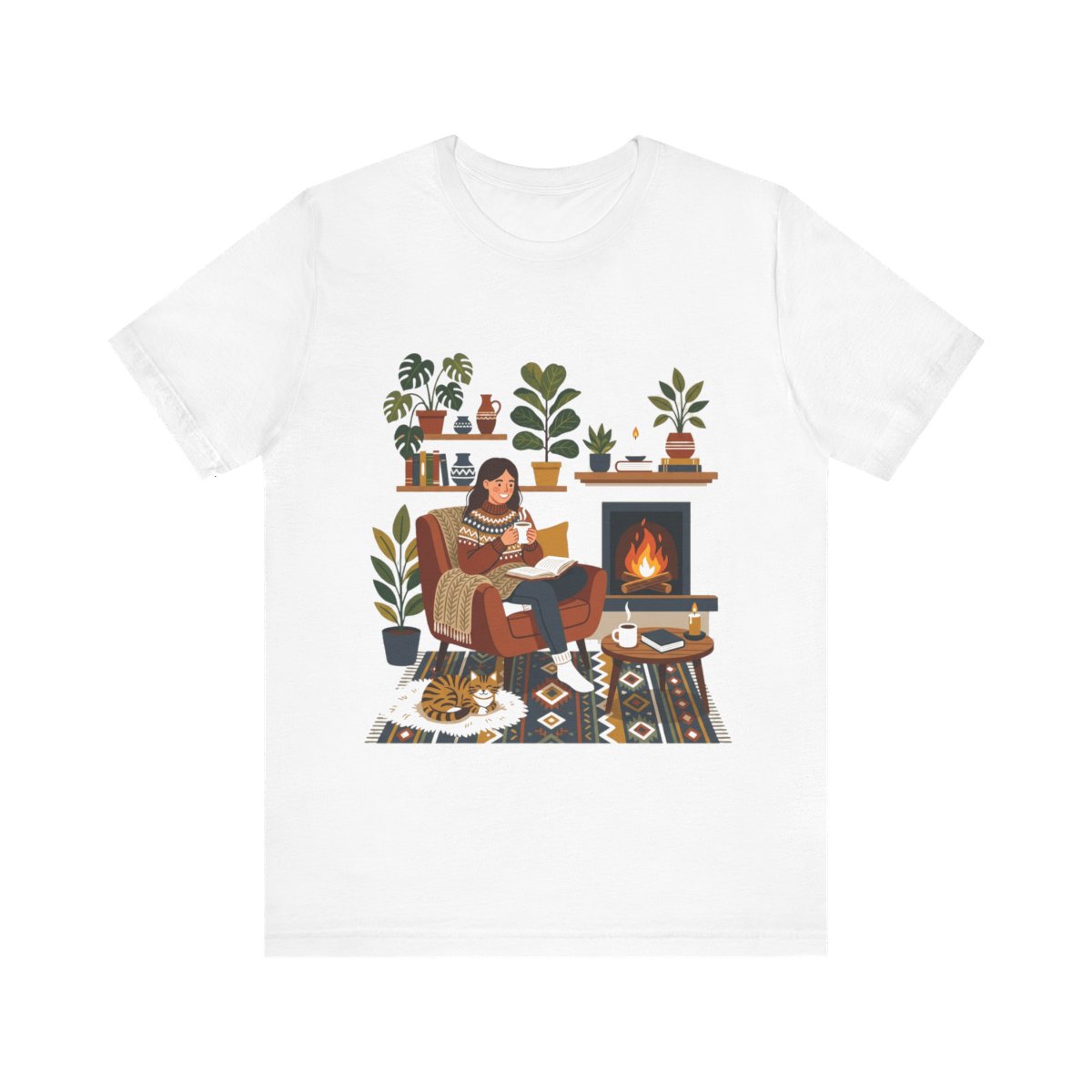 Scandinavian Hygge Cozy Home - Tshirt