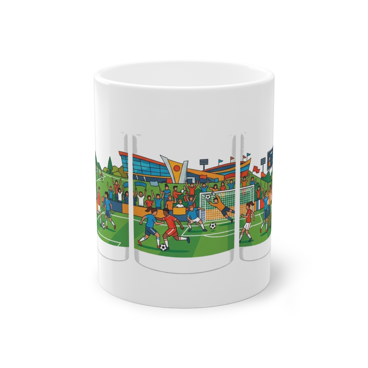 Soccer Ball Field Passion - Mug