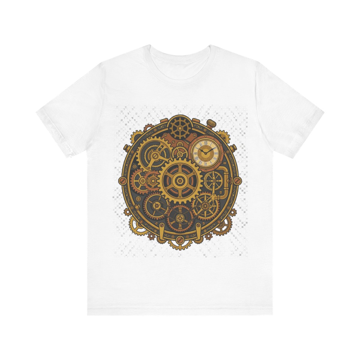 Steampunk Gears And Clockwork Brass - Tshirt