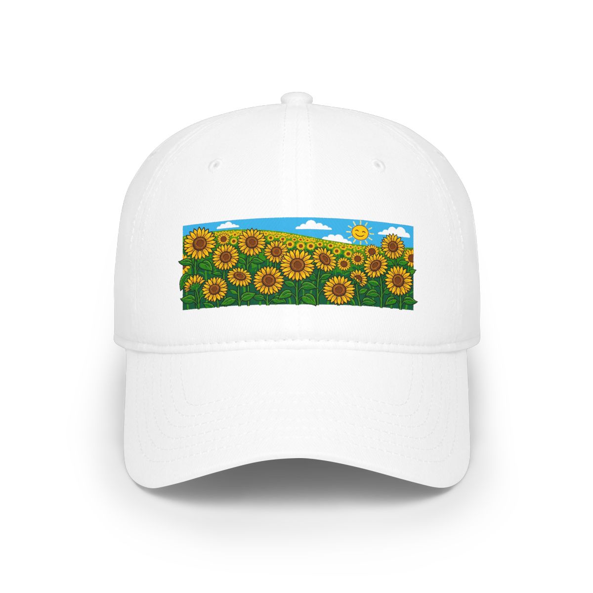 Sunflower Field Happiness - Cap