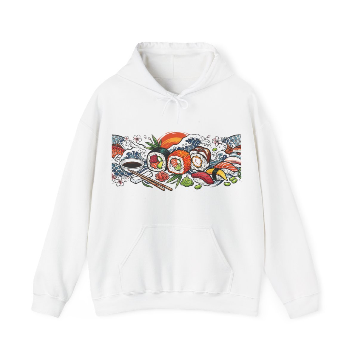 Sushi Roll Japanese Food - Hoodie