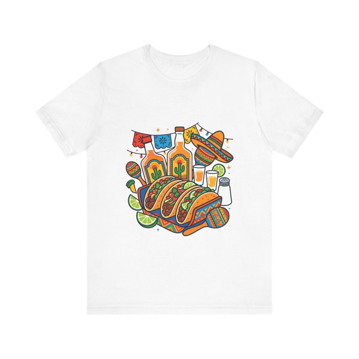 Tacos And Tequila Fiesta - Tshirt