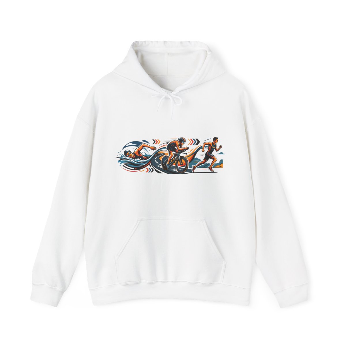 Triathlon Swim Bike Run - Hoodie